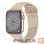 Ремешок Tech-Protect  Tech-Protect Silicone Strap for Apple Watch 4 / 5 / 6 / 7 / 8 / 9 / SE (38 / 40 / 41 mm) - Brown 