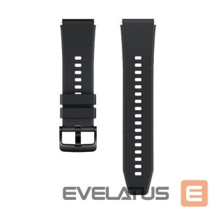 Ремешок Hurtel  Silicone Strap for Huawei Watch GT 2 / 3 / 4 / 2 Pro / 3 Pro / 4 Pro / GT 2e - Black 