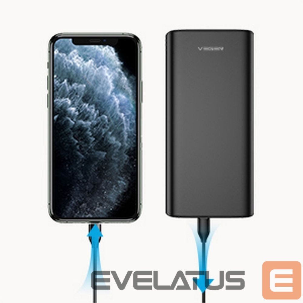 Внешний аккумулятор Veger Powerbank Veger T100 (W2032C-100) PD QC3.0 5A 100W 20000 mAh black