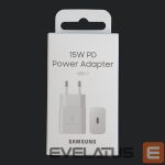 Адаптер Samsung  Samsung EP-T1510NWEGEU 15W PD USB-C AFC Wall Charger - White 