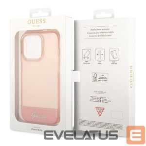 Чехол на заднюю панель Guess  Pink 