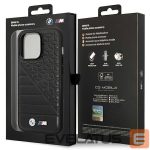 Чехол на заднюю панель BMW  BMW Bi Pattern Case for iPhone 14 Pro 6.1" - Black 