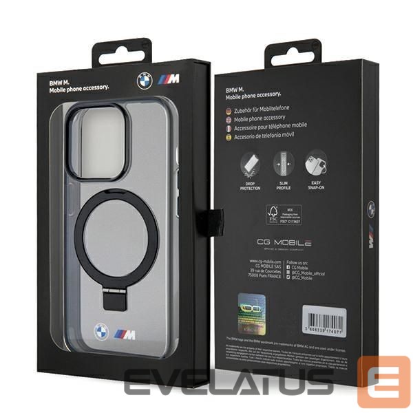 Чехол на заднюю панель BMW Black