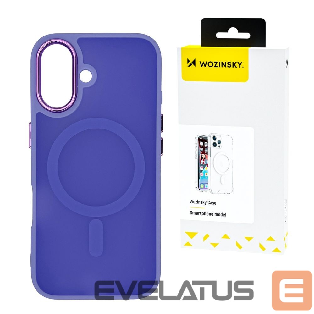Чехол на заднюю панель Wozinsky Wozinsky Fashion Case MagSafe for Samsung Galaxy S25 Ultra - purple