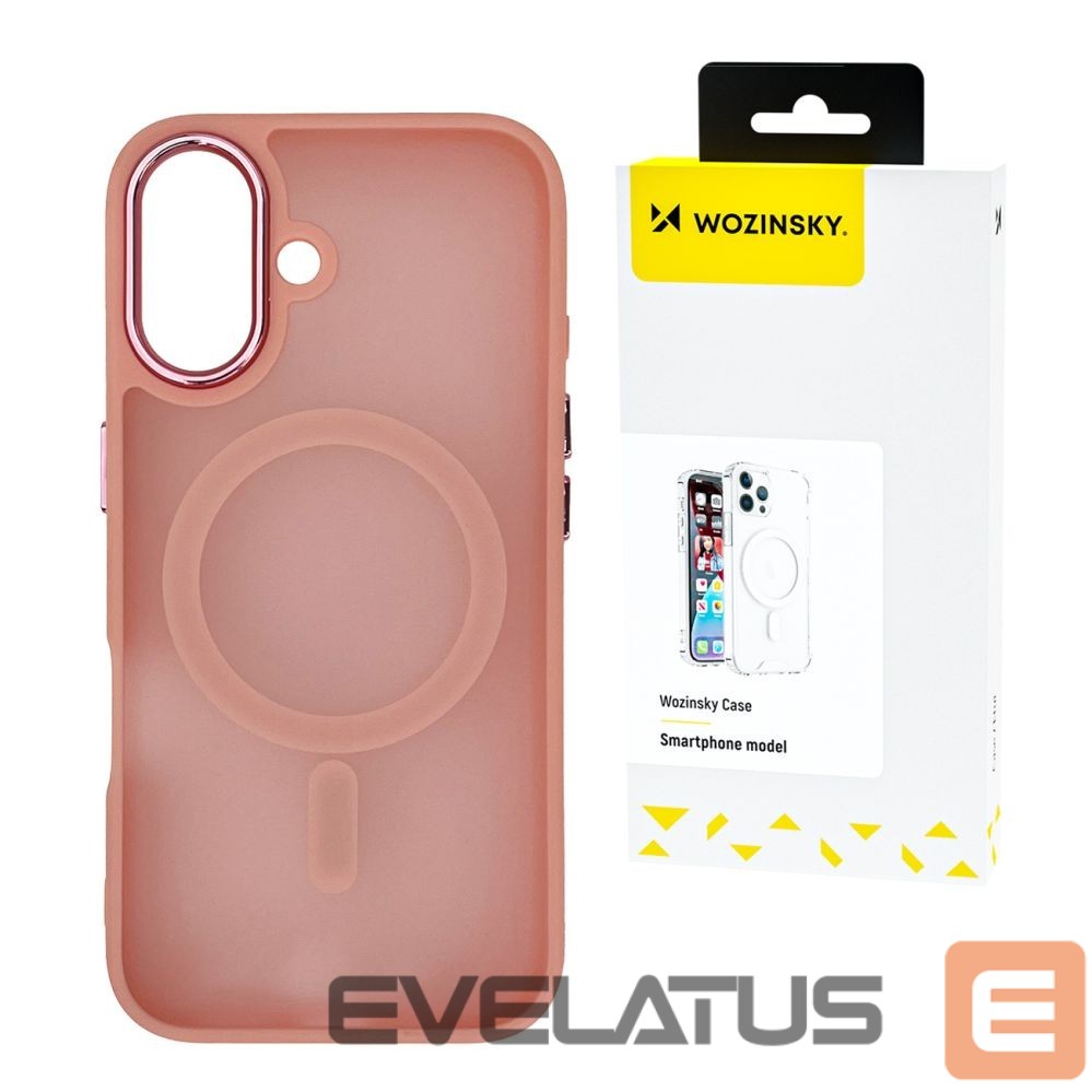 Чехол на заднюю панель Wozinsky Wozinsky Fashion Case MagSafe for Samsung Galaxy S25 Ultra - Pink