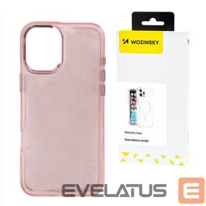 Чехол на заднюю панель Wozinsky  Wozinsky Glitter Case for Samsung Galaxy S25+ - Pink with Glitter 