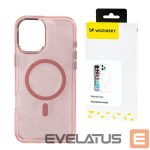 Чехол на заднюю панель Wozinsky  Wozinsky Glitter Case with Mag Safe for Samsung Galaxy S25+ - Pink with Glitter 