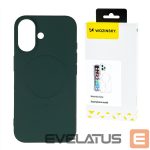 Чехол на заднюю панель Wozinsky  Liquid Silicone Case MagSafe for Samsung Galaxy S25+ - Green 