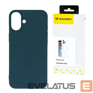 Чехол на заднюю панель Wozinsky  Liquid Silicone Case MagSafe for Samsung Galaxy S25+ - Blue 