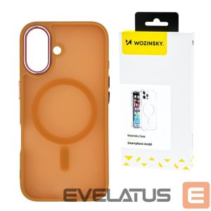 Чехол на заднюю панель Wozinsky  Wozinsky Fashion Case MagSafe for Samsung Galaxy S25+ - orange 