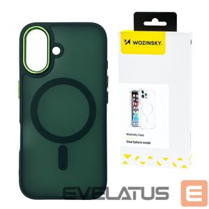 Чехол на заднюю панель Wozinsky  Wozinsky Fashion Case MagSafe for Samsung Galaxy S25+ - Green 