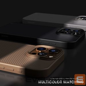 Чехол на заднюю панель Wozinsky  Wozinsky Carbon Fiber Case with MagSafe for Samsung Galaxy S25+ - Brown 