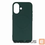 Чехол на заднюю панель Wozinsky  Liquid Silicone Case MagSafe for Samsung Galaxy S25 - Green 