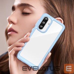 Чехол на заднюю панель Hurtel  Outer Space Case for Samsung Galaxy A56 Cover with Flexible Frame - Blue 