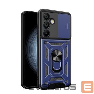 Чехол на заднюю панель Hurtel  Hybrid Armor Camshield with Stand and Camera Cover for Samsung Galaxy A26 - Blue 