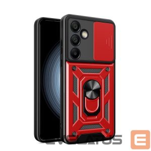Чехол на заднюю панель Hurtel  Hybrid Armor Camshield with Stand and Camera Cover for Samsung Galaxy A26 - Red 