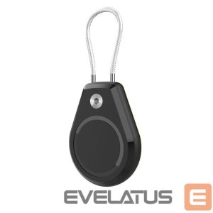 Чехол на заднюю панель Hurtel  Apple AirTag Case Waterproof with Steel Cable - Black 