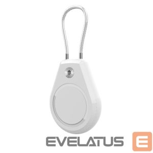 Чехол на заднюю панель Hurtel  Apple AirTag Case Waterproof with Steel Cable - White 
