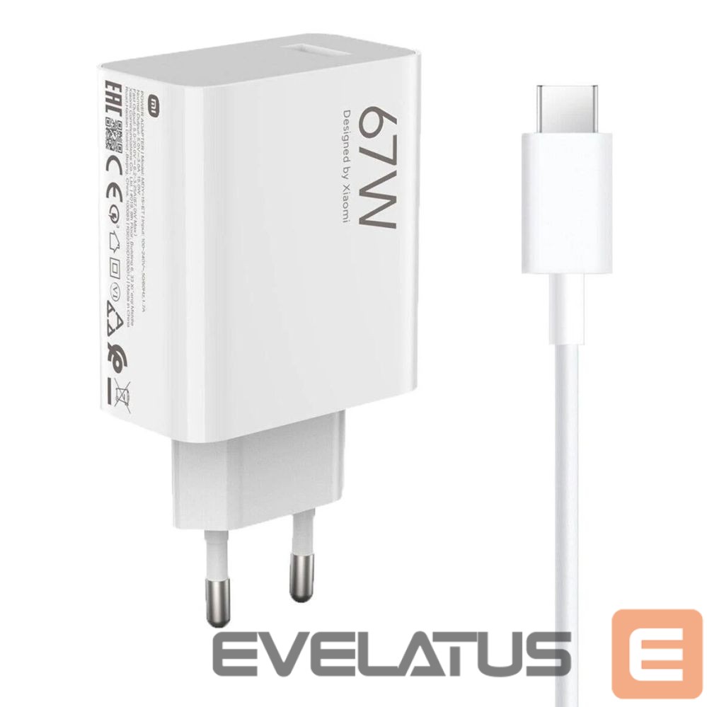 Адаптер Xiaomi Tech-Protect MC01 UltraBoost Magnetic Charger USB-C Cable 120 cm - white