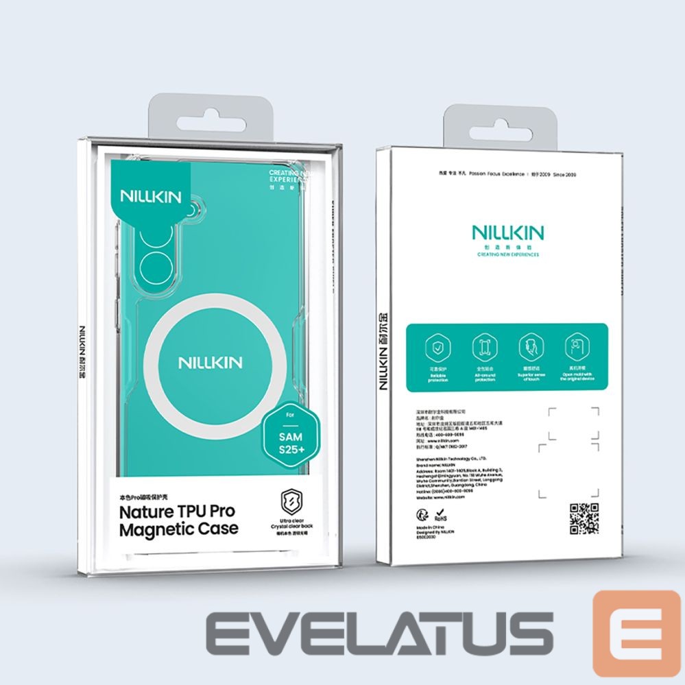 Чехол на заднюю панель Nillkin Nillkin Nature TPU Pro Magnetic Case with MagSafe for Samsung S25+ - White