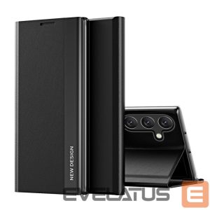 Чехол на заднюю панель Hurtel  Sleep Case Pro Cover with Flip and Stand for Samsung Galaxy A36 - Black 