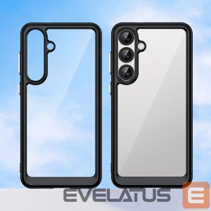 Чехол на заднюю панель Hurtel  Outer Space Case for Samsung Galaxy A36 Cover with Flexible Frame - Black 