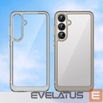 Чехол на заднюю панель Hurtel  Outer Space Case for Samsung Galaxy A36 Cover with Flexible Frame - Semi-Transparent, Black 