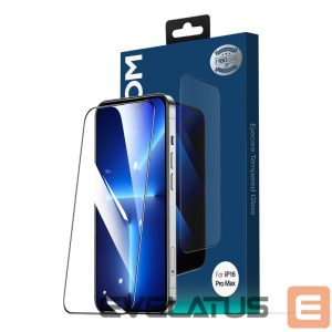 Защитное стекло Joyroom  Joyroom JR-MLG0286 2.5D Anti-Blue Light + Dustproof Tempered Glass with Black Frame for iPhone 15 Plus/16 Plus 