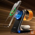 Адаптер Joyroom  Joyroom JR-W15 Wireless Charger 3 in 1 Charging Station with MagSafe - Black 