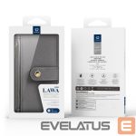 Чехол на заднюю панель Dux Ducis  Dux Ducis Lawa Leather Case for Samsung Galaxy S25+ with Detachable Magnetic Wallet - Gray 