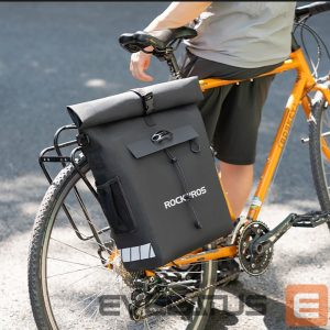 Аксессуар для велосипеда Rockbros  Rockbros Bike Bag with Backpack Function, Waterproof, with Helmet Attachment 18l - Black 