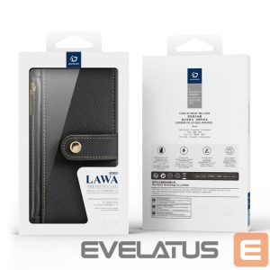 Чехол на заднюю панель Dux Ducis  Dux Ducis Lawa Leather Case for iPhone 16 Pro Max - Black 