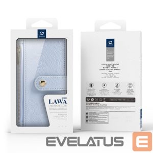 Чехол на заднюю панель Dux Ducis  Dux Ducis Lawa Leather Case for iPhone 16 Pro Max with Detachable Magnetic Wallet - Blue 