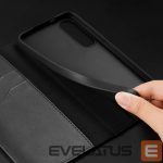 Чехол на заднюю панель Dux Ducis  Dux Ducis Hivo Samsung Galaxy S25 Edge Case with Flip and RFID Protection - Black 