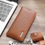 Чехол на заднюю панель Dux Ducis  Dux Ducis Hivo Samsung Galaxy S25 Edge Case with Flip and RFID Protection - Brown 