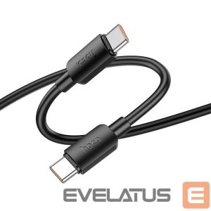 Кабель Hoco  Cable USB C to USB C Hoco PD 6A 100W 1 m X96 black 