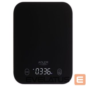 Кухонные весы Adler  Kitchen Scale | AD 3181b | Graduation 1 g | Display type LED | Black 