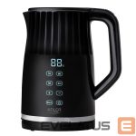 Чайник Adler  Kettle with LED display | AD 1350 | Electric | 2200 W | 1.7 L | Stainless Steel | 360° rotational base | Black 