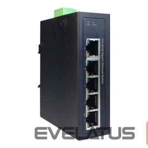Сервер - Прочие аксессуары Digitus  Industrial 5 Port Gigabit Switch | DN-651107 | Unmanaged | DIN rail mountable 