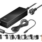 Кабель Goobay  55004 Notebook Power Supply 134.5 W, Black 