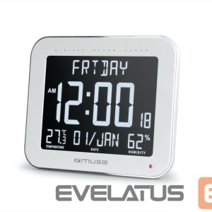 Интерактивное решение Muse  | Wall Clock with Alarm Function | M-090 WMC | White 