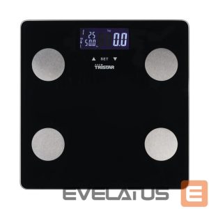 Напольные весы Tristar  Personal Scale | WG-2442 | Maximum weight (capacity) 150 kg | Accuracy 100 g | Body Mass Index (BMI) measuring | Black 