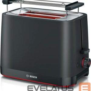 Тостер Bosch  Compact Toaster | TAT3M123 MyMoment | Power 950 W | Number of slots 2 | Housing material Plastic | Black 