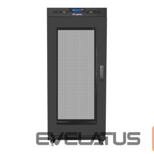 Серверы Lanberg  Rack cabinet 19" free-standing 15U/800x1000 (flat pack) with mesh door lCD V2, black | 
