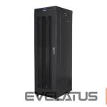 Серверы Lanberg  Rack cabinet 19" free-standing 42U/600x800 (flat pack) with mesh door lCD V2, black | 