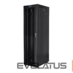 Серверы Lanberg  Rack cabinet 19" free-standing 47U/800x1000 (flat pack) with glass door lCD V2, black | 