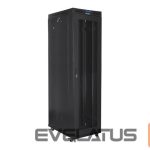 Серверы Lanberg  Rack cabinet 19" free-standing 47U/800x1000 (flat pack) with mesh door lCD V2, black | 