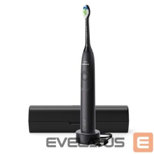 Зубная щётка Philips  | Electric Toothbrush | Sonicare Series 5300 | Rechargeable | For adults | Number of brush heads included 1 | Number of teeth brushing modes 1 | Black 
