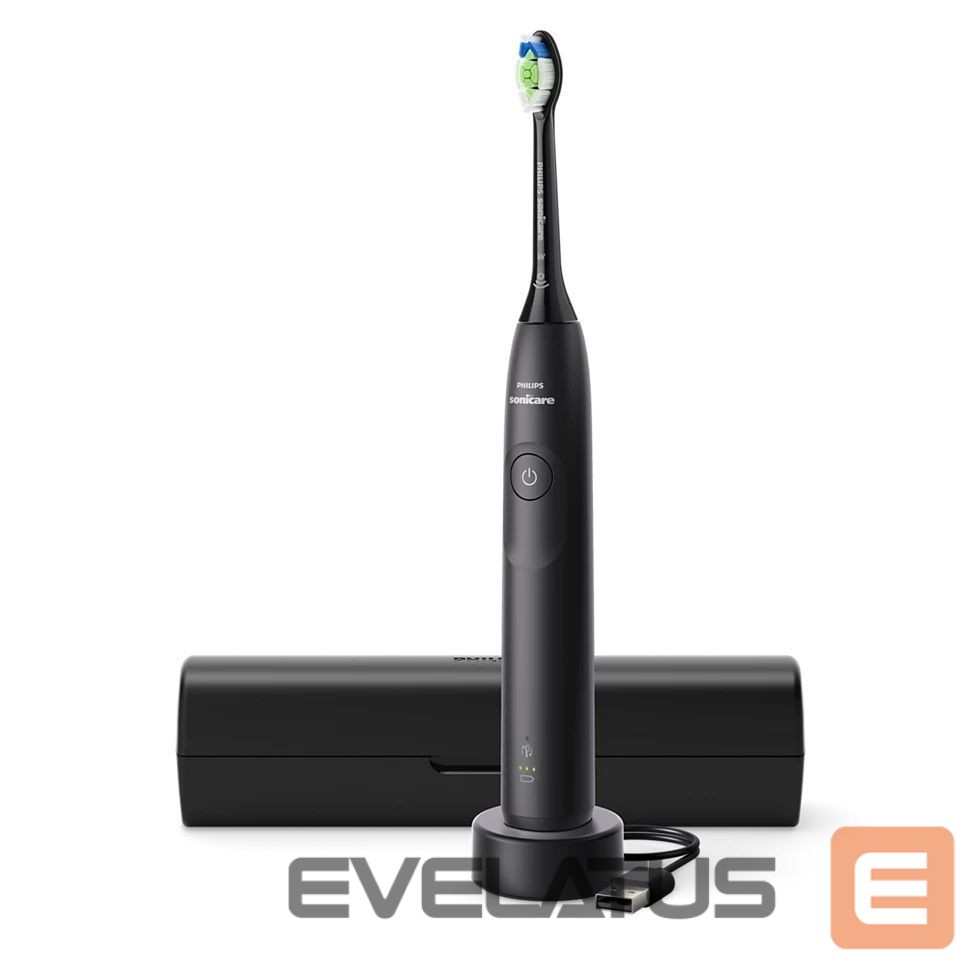 Зубная щётка Philips | Electric Toothbrush | Sonicare Series 5300 | Rechargeable | For adults | Number of brush heads included 1 | Number of teeth brushing modes 1 | Black
