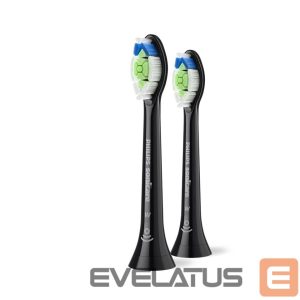 Зубная щётка Philips  Replacement brush heads | HX6062/88 Sonicare Optimal White | Heads | For adults | Number of brush heads included 2 | Black 